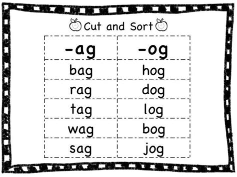 Cvc Word Lists Printable Short Vowel Word Families