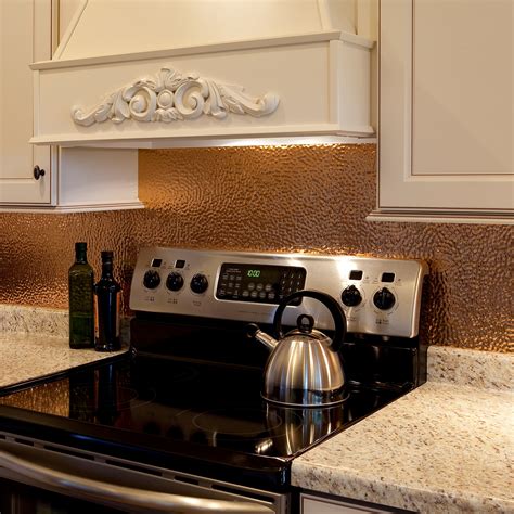 Hammered Copper Backsplash Kitchen Things In The Kitchen