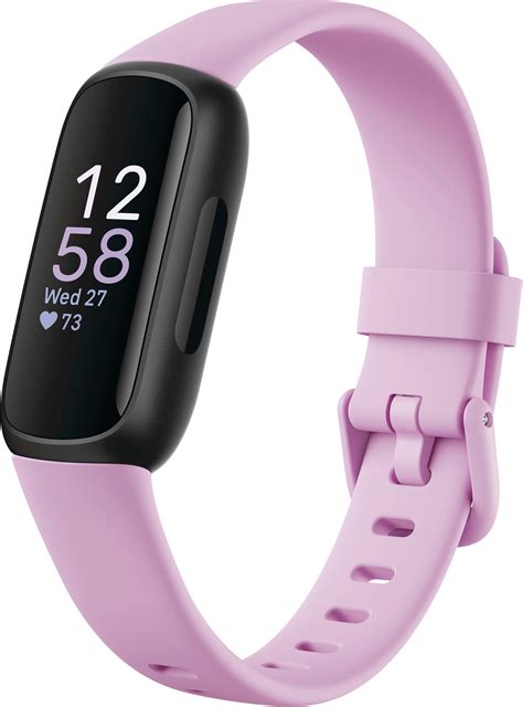 Customer Reviews Fitbit Inspire 3 Health And Fitness Tracker Lilac Bliss Fb424bklv Us Best Buy