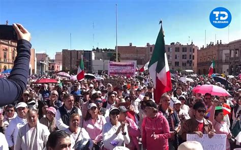 Slp Marchan En Movilizaci N Denominada Por Nuestra Democracia