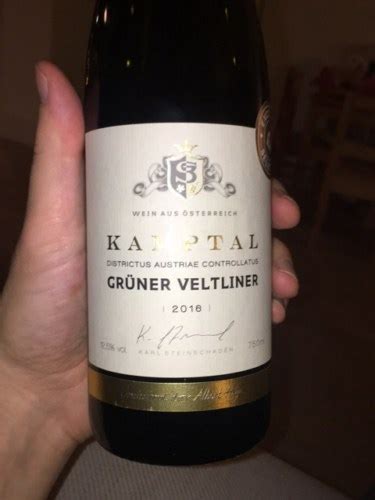 2016 Steinschaden Grüner Veltliner Vivino US