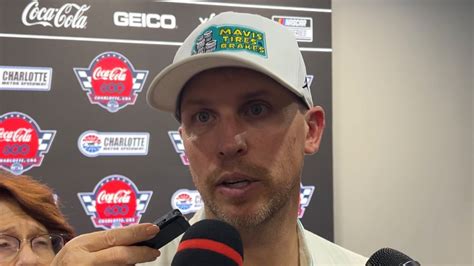 Denny Hamlin Gives His Perspective On The Stenhouse Fine Amount Youtube