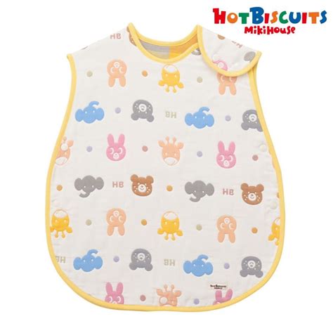 HOT BISCUITS ミキハウス 六重織 どうぶつ柄 ガーゼスリーパー マルチカラー ホットビスケッツ ミキハウスホットビスケッツ公式店 通販 Yahoo ショッピング