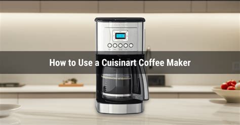 How To Clean A Cuisinart Coffee Grinder Step By Step Guide