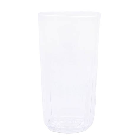 Vaso Mainstays Acr Lico Cm Con L Neas De Ml Transparente Walmart