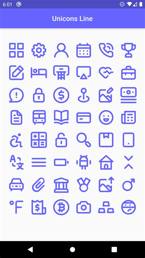 Top Flutter Icon Pack packages for Font Awesome, Line Icons, Fluent UI ...