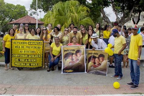 Baixo Guandu Realiza Passeata Em Conscientiza O Do Setembro Amarelo Pmbg