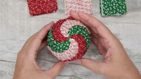 Pinwheel Quilted Ornament Pattern E Book Video Tutorial No Sew