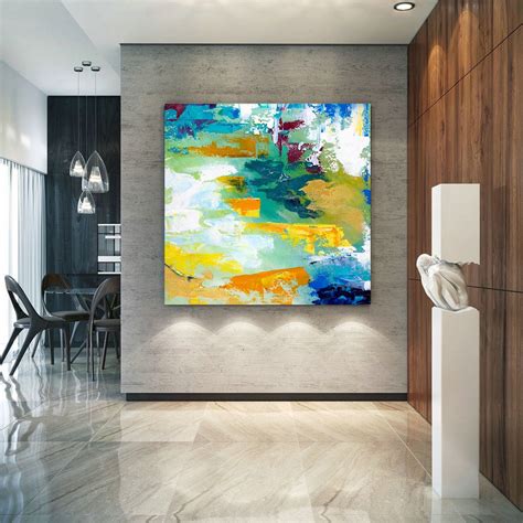 Extra Large Wall Art Original Handpainted Contemporary Xl Abstract