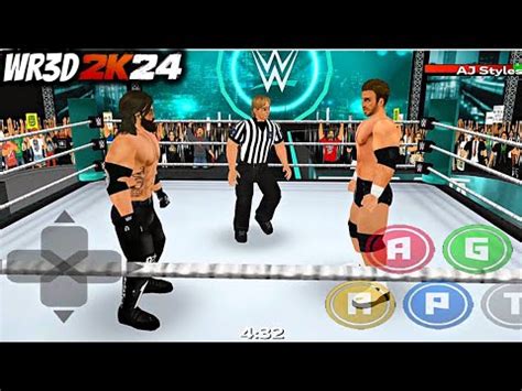 WR3D 2K24 Mod LA Knight Vs AJ Styles Wrestlemania 40 Full Match YouTube