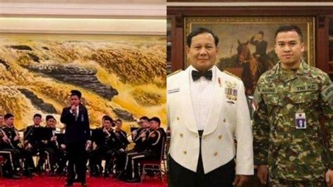 Viral Agung Surahman Sekpri Prabowo Nyanyi Ge Chang Zu Guo Depan