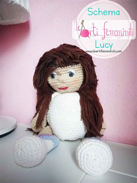 Bambola All Uncinetto Con Tecnica Amigurumi Schema Gratuito