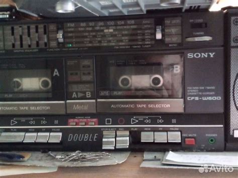 Кассетный магнитофон Sony CFS-W600 1986 выпуска купить в Симферополе ...