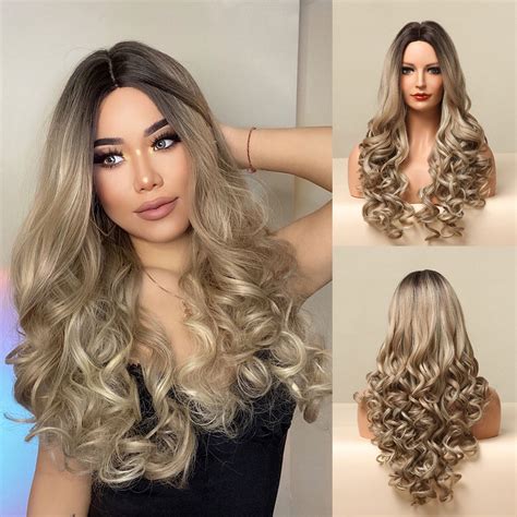 Blonde Wavy Wig For Sex Doll Vsdoll