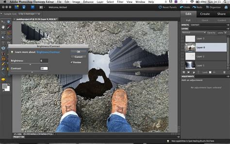 How I Created This Viral Puddle Reflection Picture in Photoshop