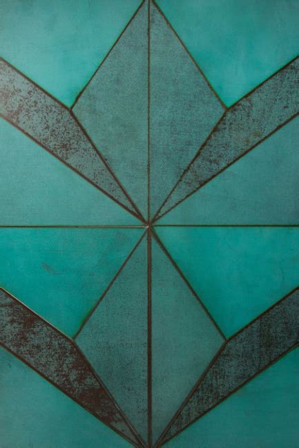 Materials Assemble Copper Tiles Oxidised Metal