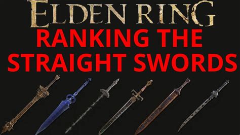 In Depth STRAIGHT SWORD Review Which Straight Sword Should You Use