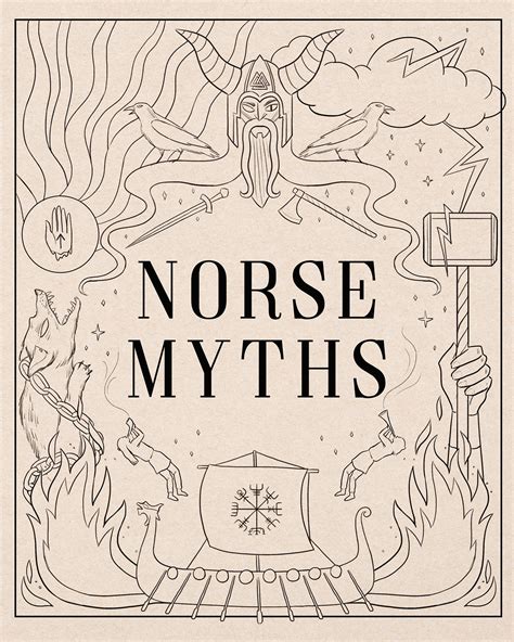 Norse Myths on Behance