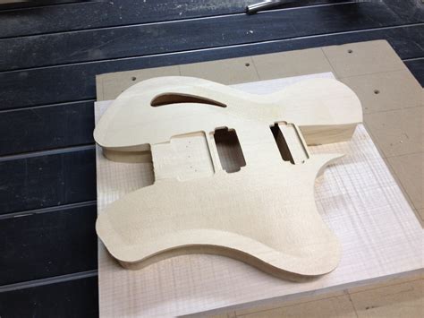 Ergo Design Archtop Guitar For Dan Phillips Construction Inside