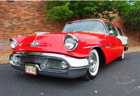 Car Of The Week 1957 Oldsmobile Super 88 Fiesta Station Wagon Old