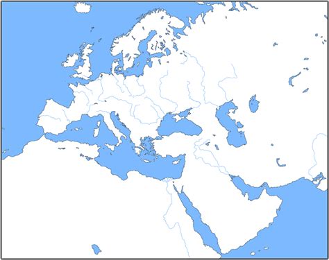 Europe and the Middle East during the Middle Ages Diagram | Quizlet