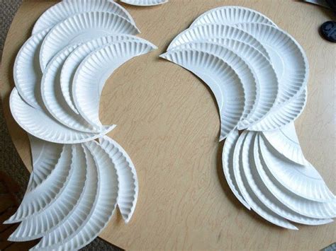 These Insanely Awesome Paper Plate Wings Diy Angel Wings Diy Angels