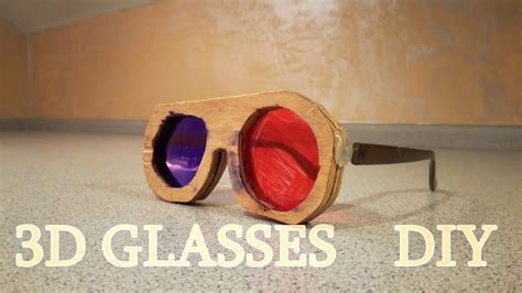 How To Make Wooden 3d Glasses Diy Youtube