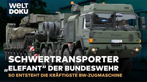 SCHWERLASTTRANSPORTER HX81 Elefant So entsteht kräftigste