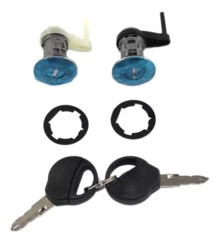 Set 2 Cilindros C Llave Puerta Delantera Peugeot 206 1999 10 Cuotas