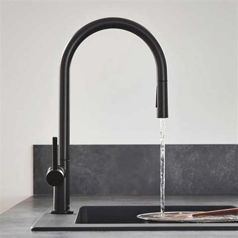 Hansgrohe Talis M54 Matt Black Sbox Pullout Kitchen Sink Mixer Tap