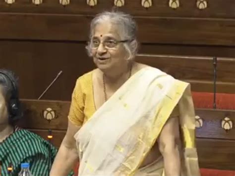 Sudha Murty S Maiden Speech In Rajya Sabha And The Impression She Makes