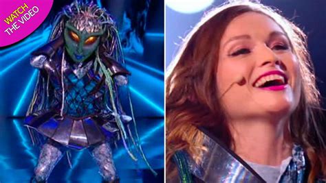 Masked Singers Alien Unmasked As Sophie Ellis Bextor Leaving The Judges Stunned Irish