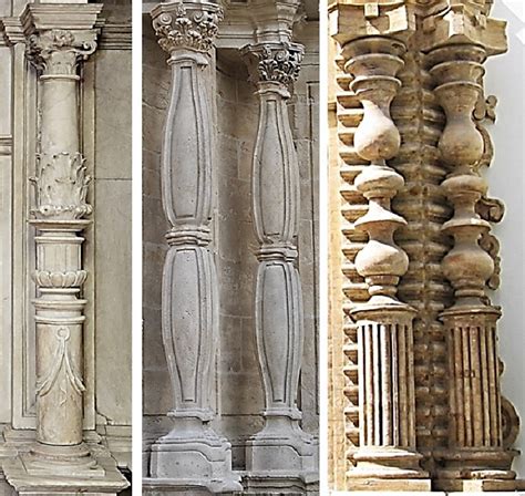 Columna Glosario Ilustrado De Arte Arquitectónico