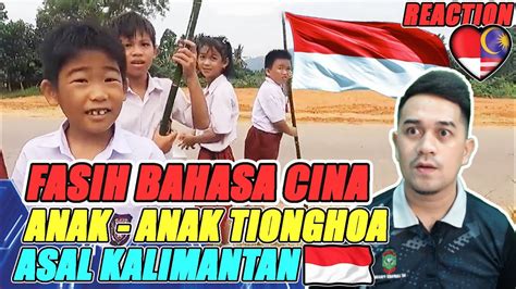 ANAK ANAK TIONGHOA DI KALIMANTAN FASIH BERBAHASA CINA REACTION