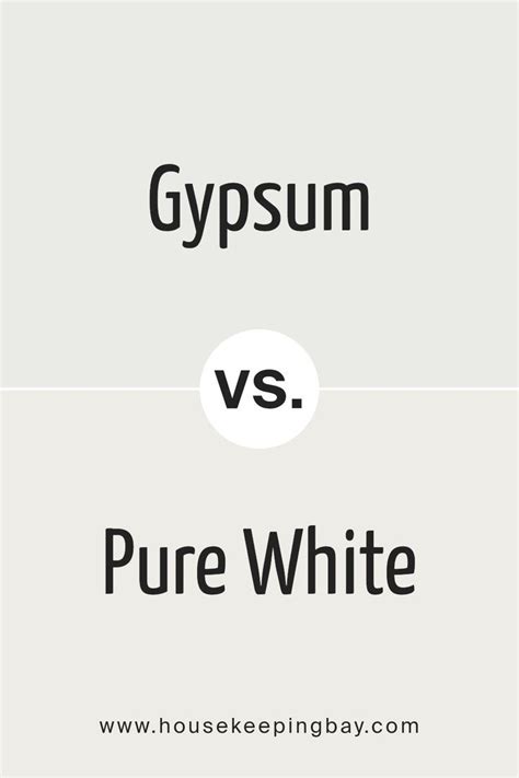 Gypsum Sw 9543 By Sherwin Williams Vs Pure White Sw 7005 By Sherwin