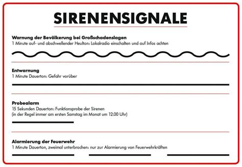 Anpassung Der Sirenensignale Freiwillige Feuerwehr Gladebeck