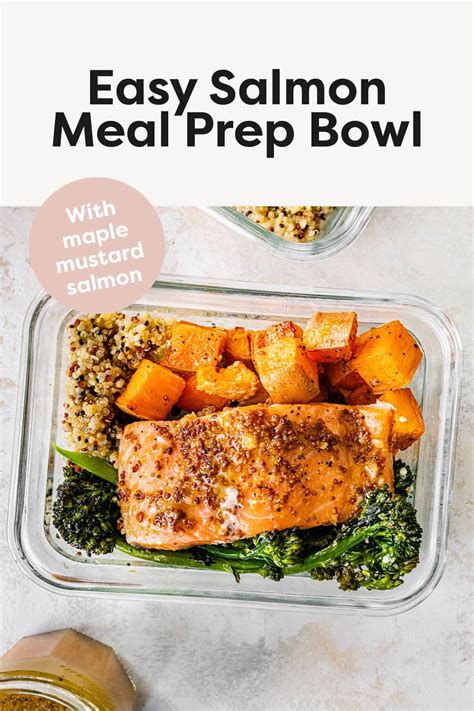 Easy Salmon Meal Prep Bowl Eating Bird Food