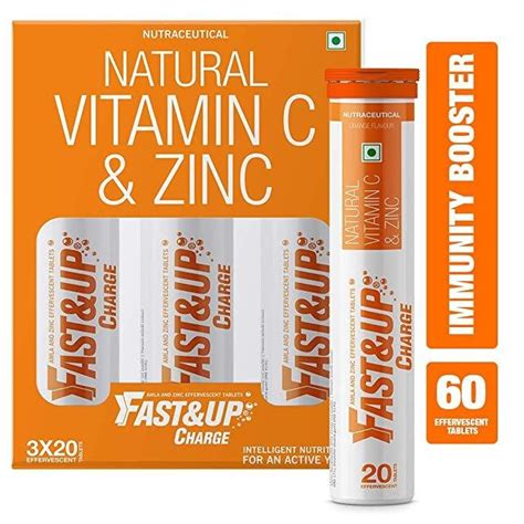 Fast Up Charge Vitamin C Antioxidant Mg Natural Amla For