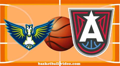 Dallas Wings Vs Atlanta Dream May Wnba Full Game Replay