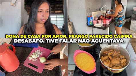 Dona De Casa Por Amor Rotina Do Dia Almo O No Capricho Frango Cozido