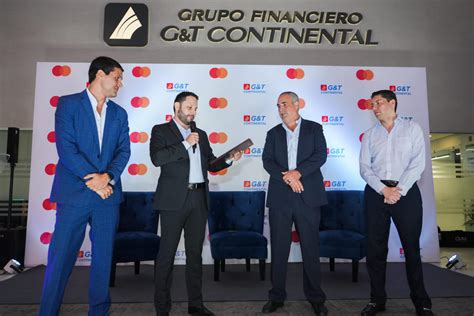 Banco G T Continental Recibe Reconocimiento De Mastercard Como Primer