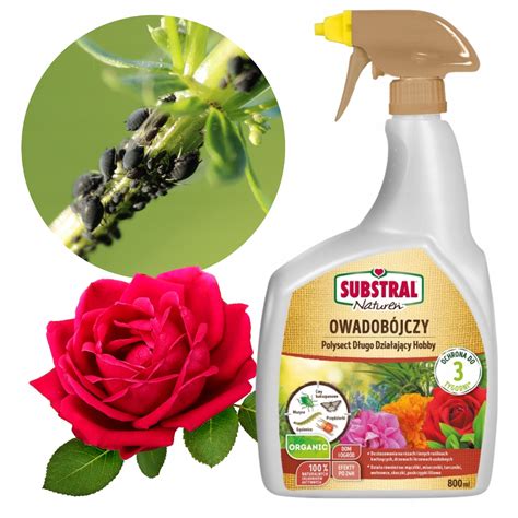 POLYSECT NATUREN ŚRODEK OWADOBÓJCZY MSZYCE PRZĘDZIORKI SPRAY 800ML