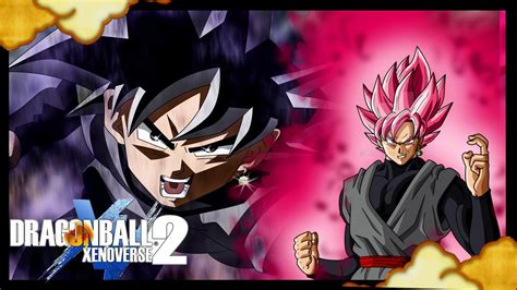 Dragon Ball Xenoverse 2 Dlc 3 Super Saiyan Rose Goku Black Gameplay Youtube