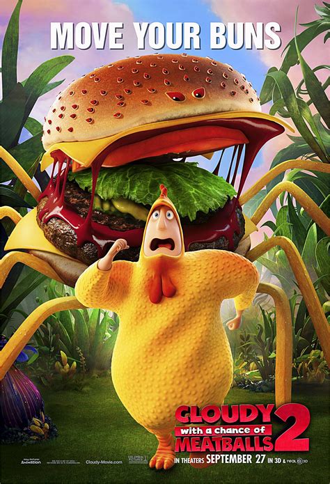 Cloudy With A Chance Of Meatballs 2 Official Clip Cheese Spider