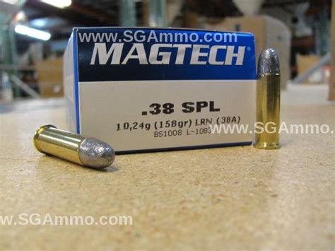 Magtech 38 Special 50 Round 158 Grain LRN Ammunition SGAmmo