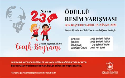 23 Nisan Ulusal Egemenlik ve Çocuk Bayramı Resim Yarışması