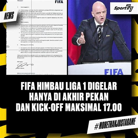 Sport Official On Twitter Dari Poin Surat Yang Dikiriman Fifa Ke