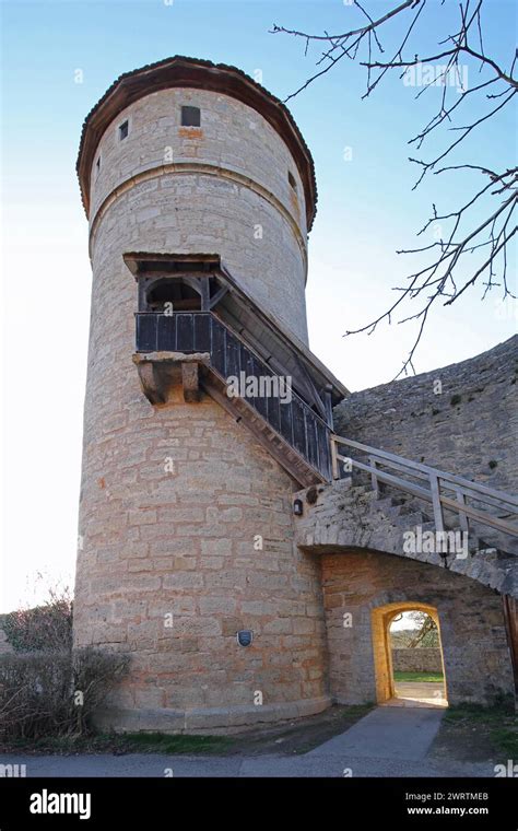 Historic Defence Defence Tower As Part Of The Historic Town