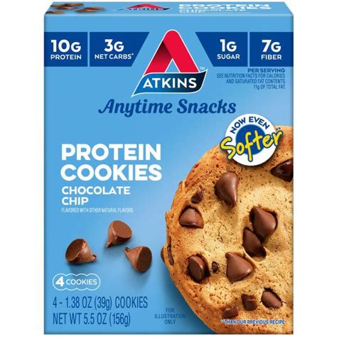 Atkins Protein Cookies Chocolate Chip Publix Super Markets