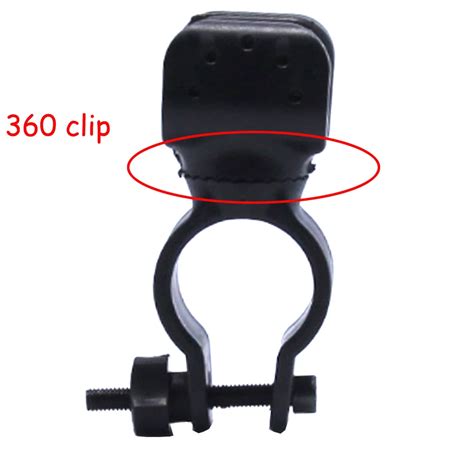 Bike Accessories Bike Flashlight Mount Bracket Led Torch Mount Clip 360 Degree Rotation Cycling